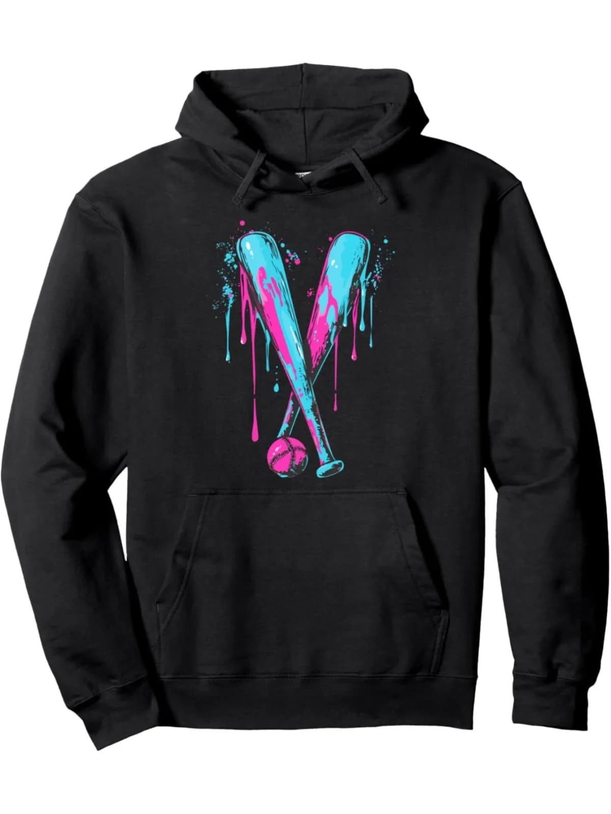 Felpa con cappuccio pullover con motivo stampato per tifosi da baseball per adulti casual alla moda da uomo con felpa con cappuccio spessa adatta per regali di festa