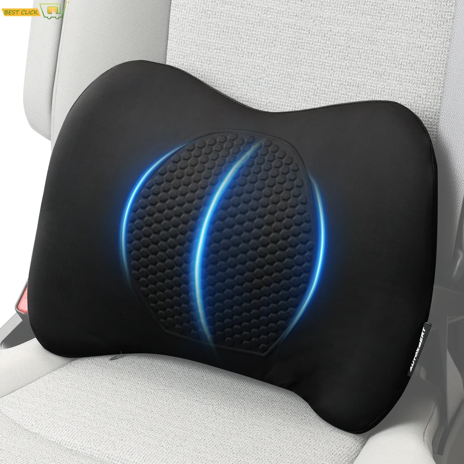 Backrest cushion for car seat Car seat cushion memory foam pillow for home office