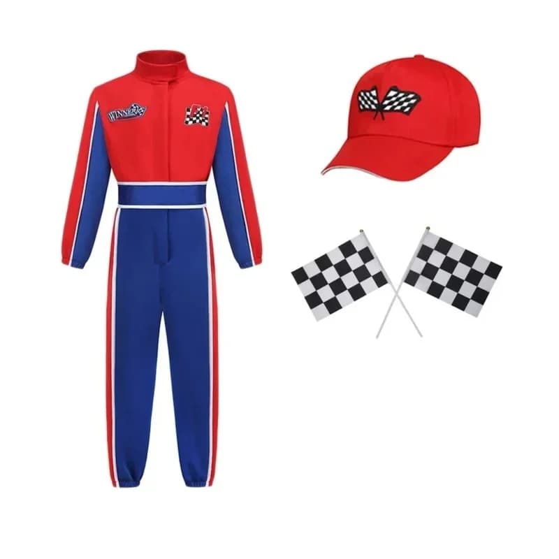 New 2026 Anime Halloween Career Cosplay Outfits Classic Racing Suit Car Driver Racer Costumes for Party Dress Up s COS