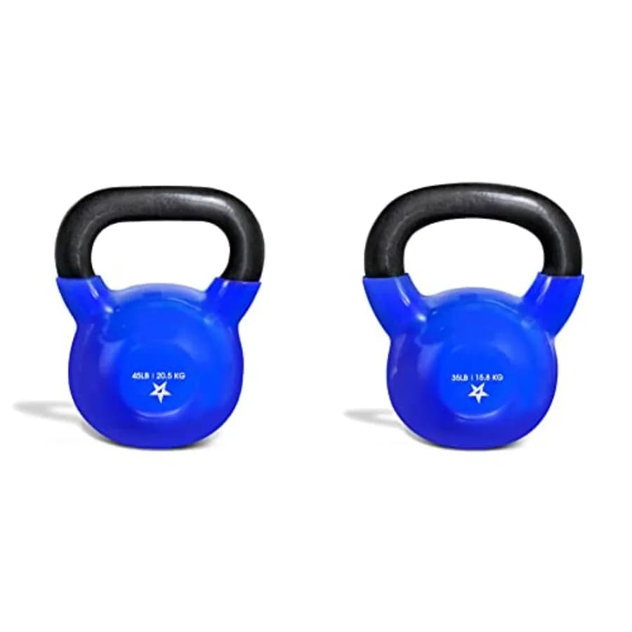 Pacchetto Combo Attrezzatura per Palestra Domestica con Slam Ball, Kettlebell, Plyo Box e Battle Rope per Allenamento a Casa e all'Aperto in Nero e Rosso D