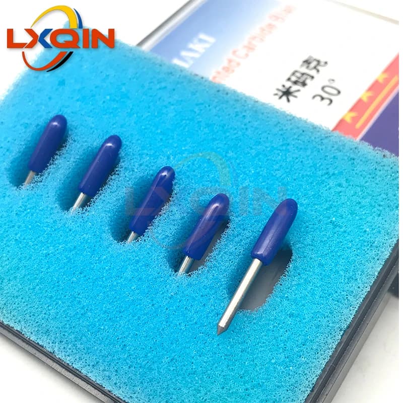 LXQIN 10pcs 30 degree angle cutter for Mimaki cutting plotter Vinyl cutter blade