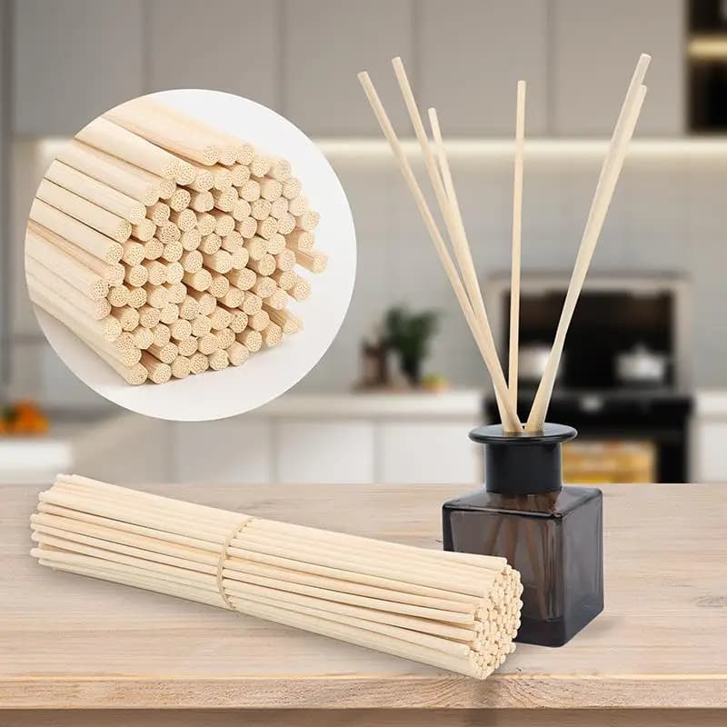 20-100 pz 3mm Reed Diffusore Bastone di Ricambio FAI DA TE Fatti A Mano Decorazioni Per La Casa Extra Spesso Rattan Aromaterapia Diffusore Bastoni di Ricarica
