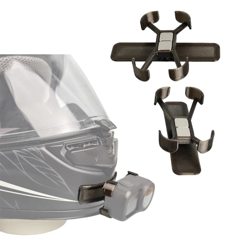 Supporto Magnetico a Sgancio Rapido per Fotocamera DJI NANO, Montaggio sul Mento del Casco per Moto/Bici, Staffa per Riprese Orizzontali/Verticali