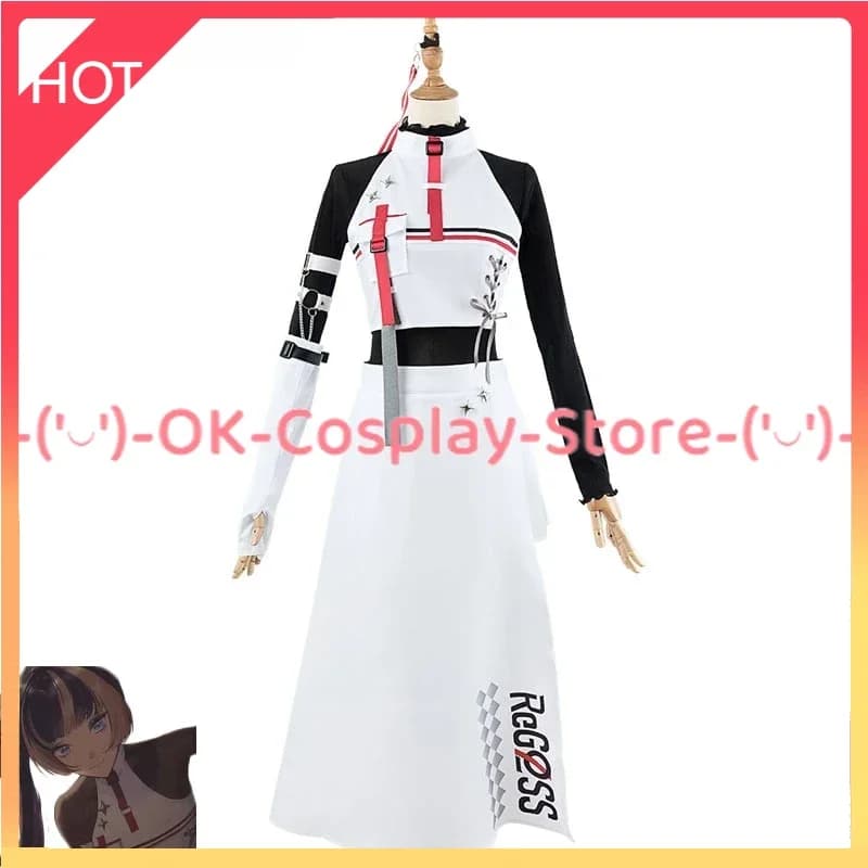 [Su misura] ReGLOSS Juuuutei Raden Costumi Cosplay VTuber Youtuber Vestito Carino Vestito Da Partito Uniformi di Carnevale di Halloween