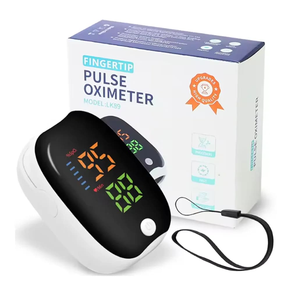 Digital Finger Oximeter Finger Pulse Oximeter OLED Blood Oxygen Saturation Heart Rate Monitor Medical Portable Blood Oxygen 1pcs
