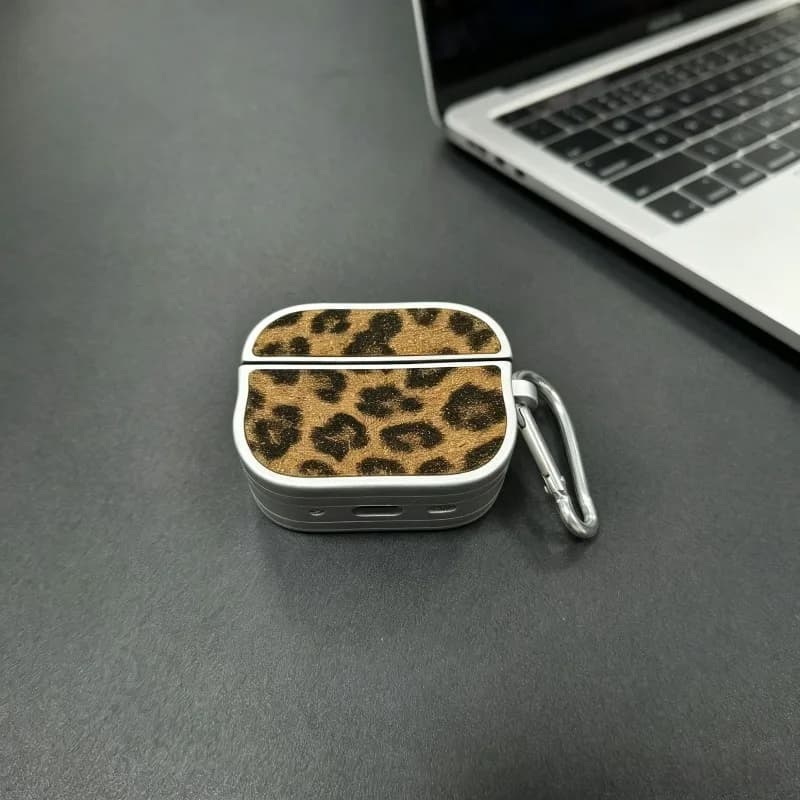 Striped Printed Earphone Protective Shell Classic Stylish Anti‑Wear Cover for Portable Bluetooth Wireless Earbuds