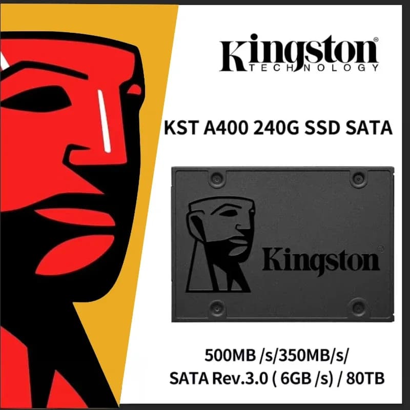 2026 New Kingston SSD Internal Solid State Drive A400 480GB 240/120GB 2.5 Inch SSDs SATA III HDD Hard Disk for Laptop Desktop PC