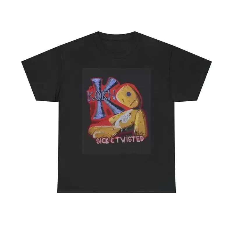 Korn T Shirt Vintage Merch Rock 90s Heavy Cotton