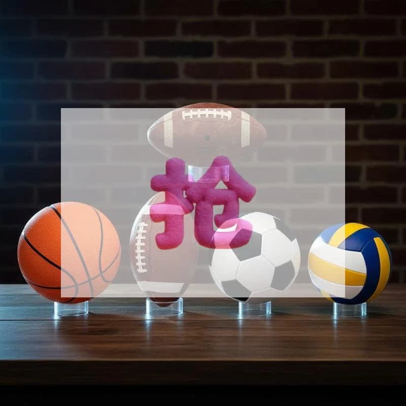 Golf Ball Organization Clear Holder Rings Storage Holders Baseball Display Stands Racks Small Acrylic Ball Stand Ring