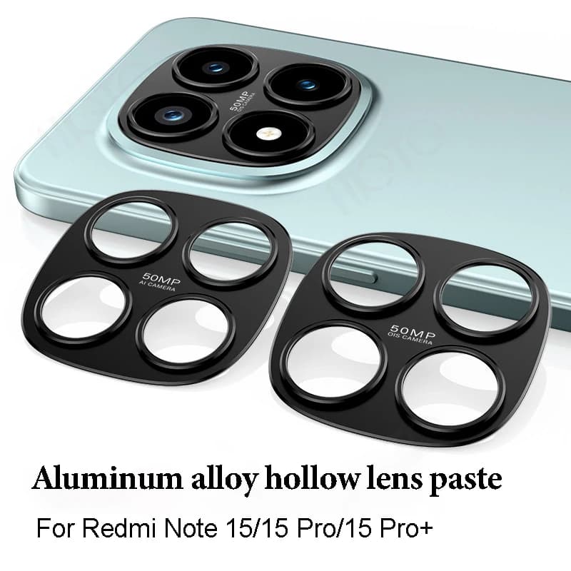camera protector for xiaomi redmi note15 pro 5g accessories fashion phone cases for redmi note14 Pro+ camera protection lens