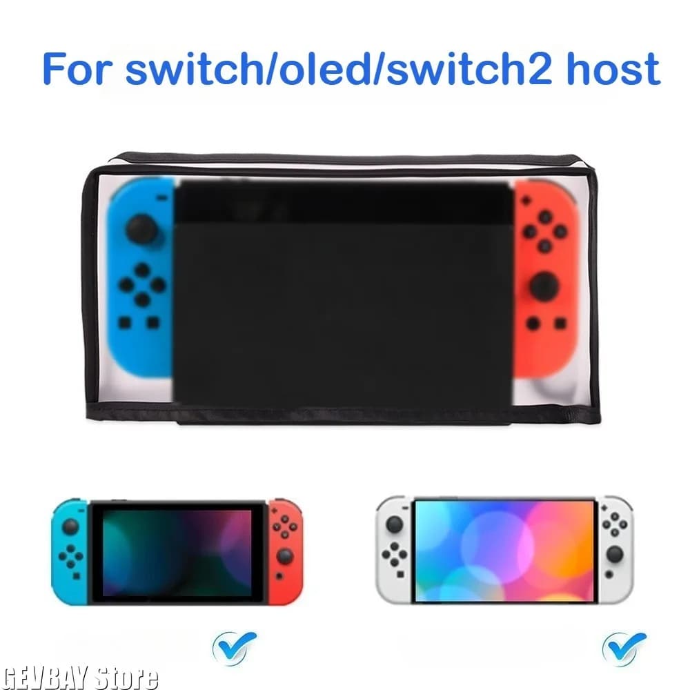 Dust Cover Protective Dust-proof Case Protector Anti-Scratch for Nintendo Switch/OLED/Switch2 Game Console