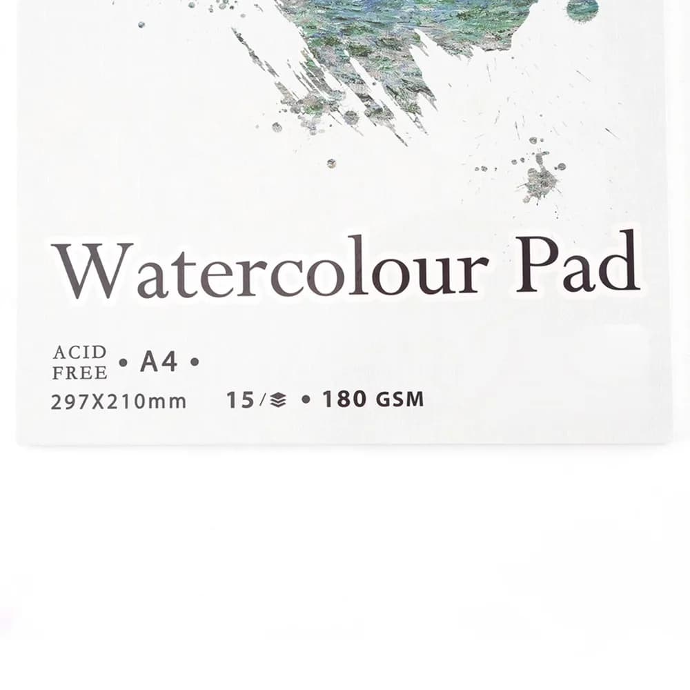Art Pad A4/A5 Sketch Book 180g 15 Sheets Sketch Paper Cotton Paper Acid-Free Drawing Notebook Studio Use