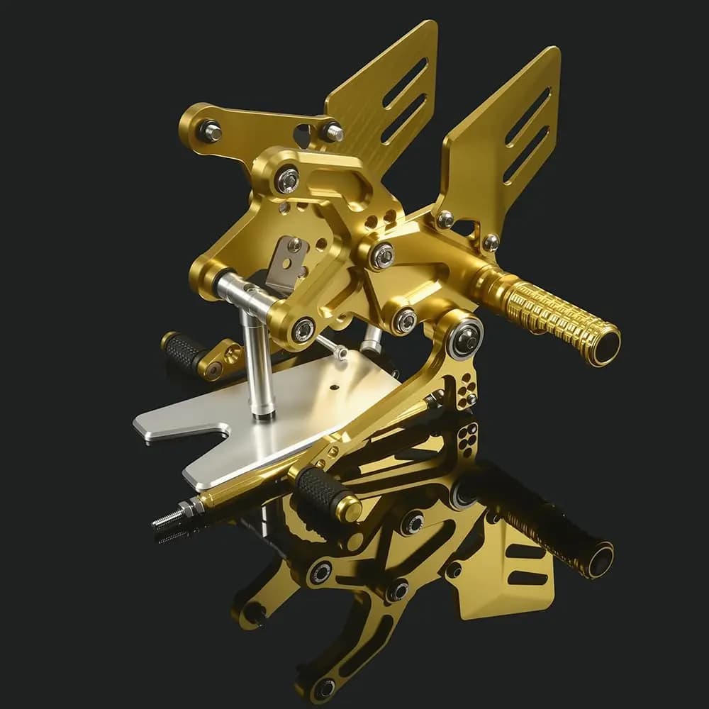 Motorcycle Accessory Adjustable Rearset Rear For Z900RS 2018-2025 Aluminum Footrests Footpeg Z900 RS SE CAFE