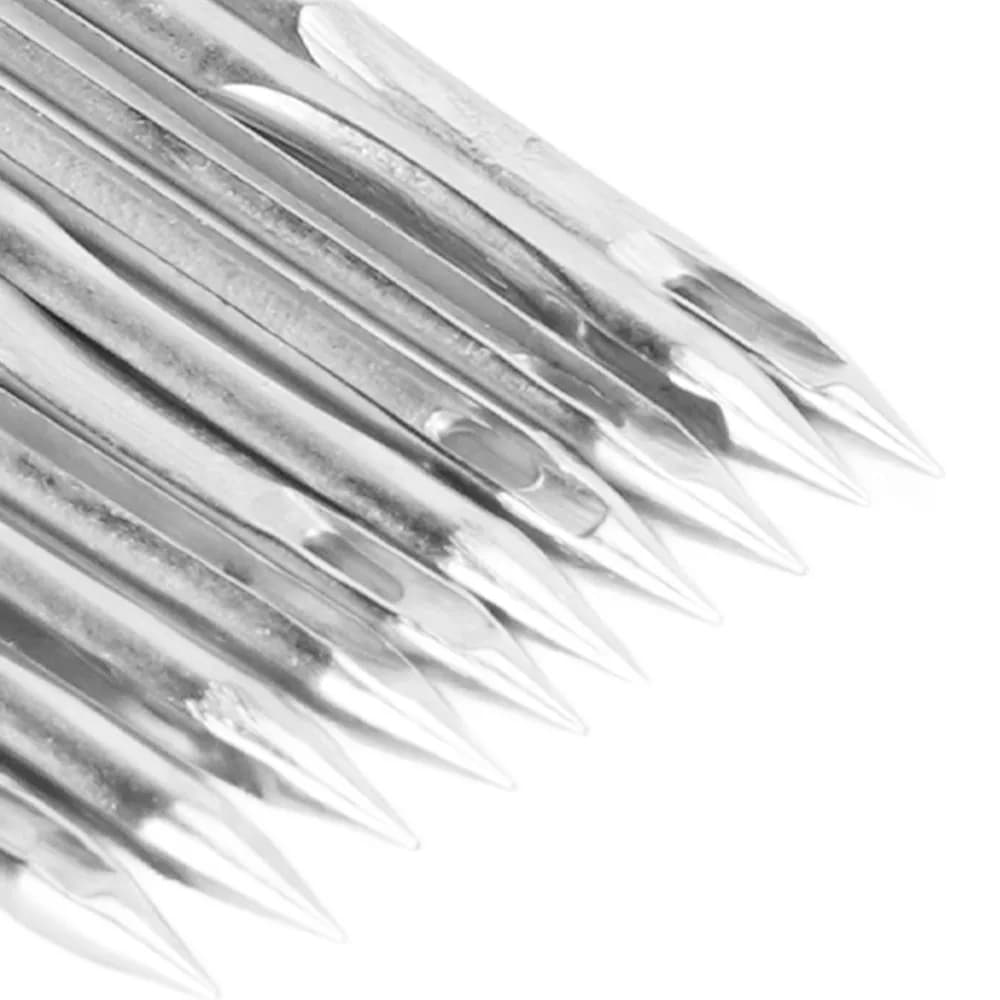 10 aghi resistenti per macchina da cucire, lunghezza 5 cm, per macchina da ricamo Flyingman 9-2, 9-8, 9-900 e altre serie