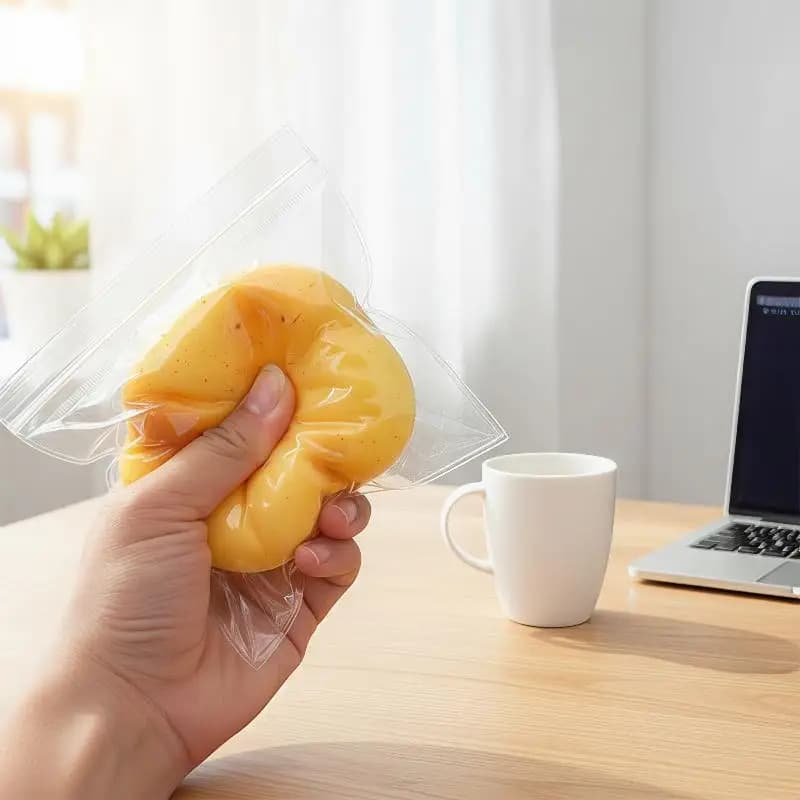 Simulation Potato Squeeze Toy - Soft Slow Rising Fidget - Sensory Stress Relief Toy for Kids ADHD