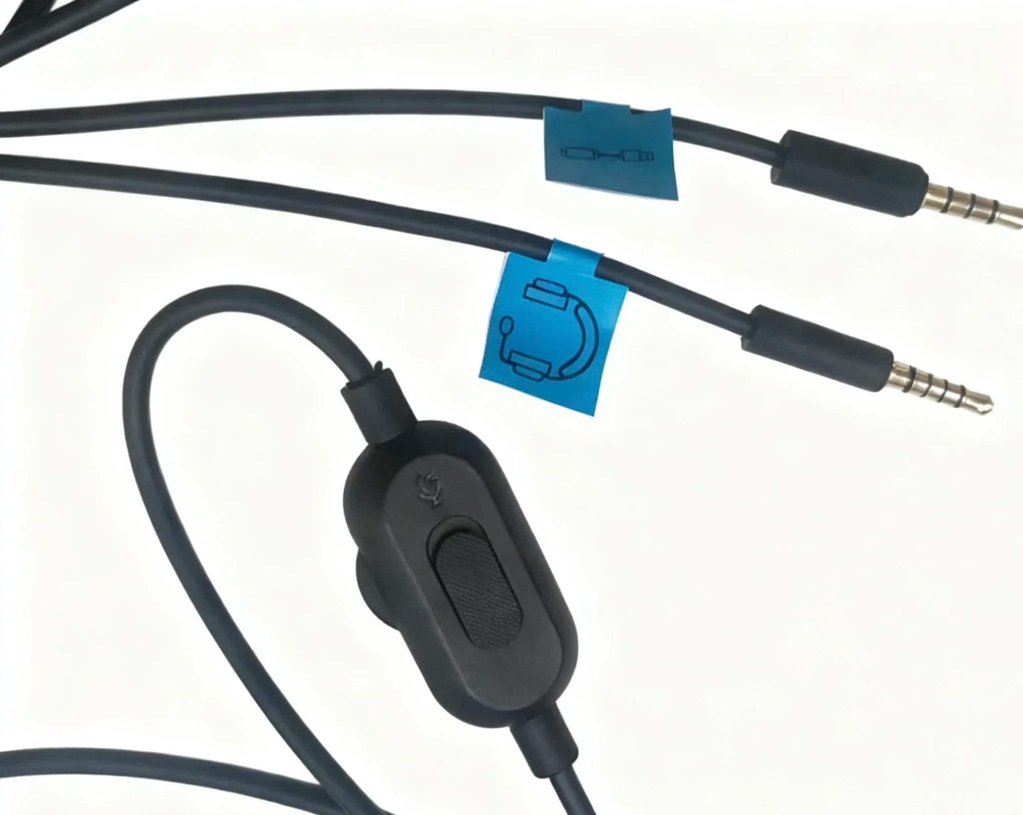 Audio Cable for Headphones Logitech G Pro,G Pro X,G633,G933,G433