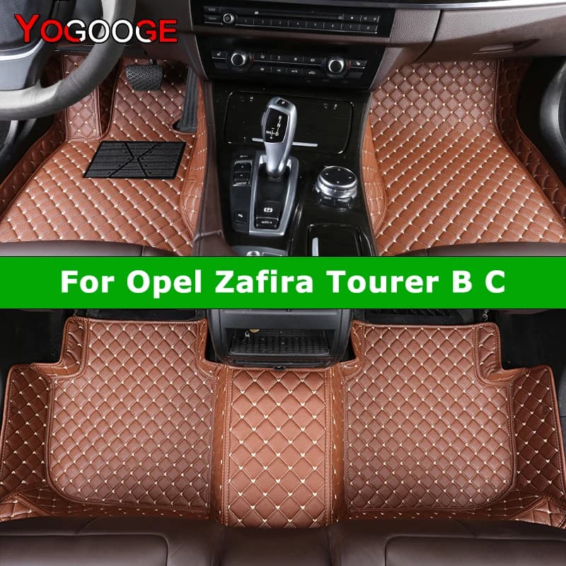 YOGOOGE custom car mats for Opel Zafira Tourer BC Car accessories Car accessories