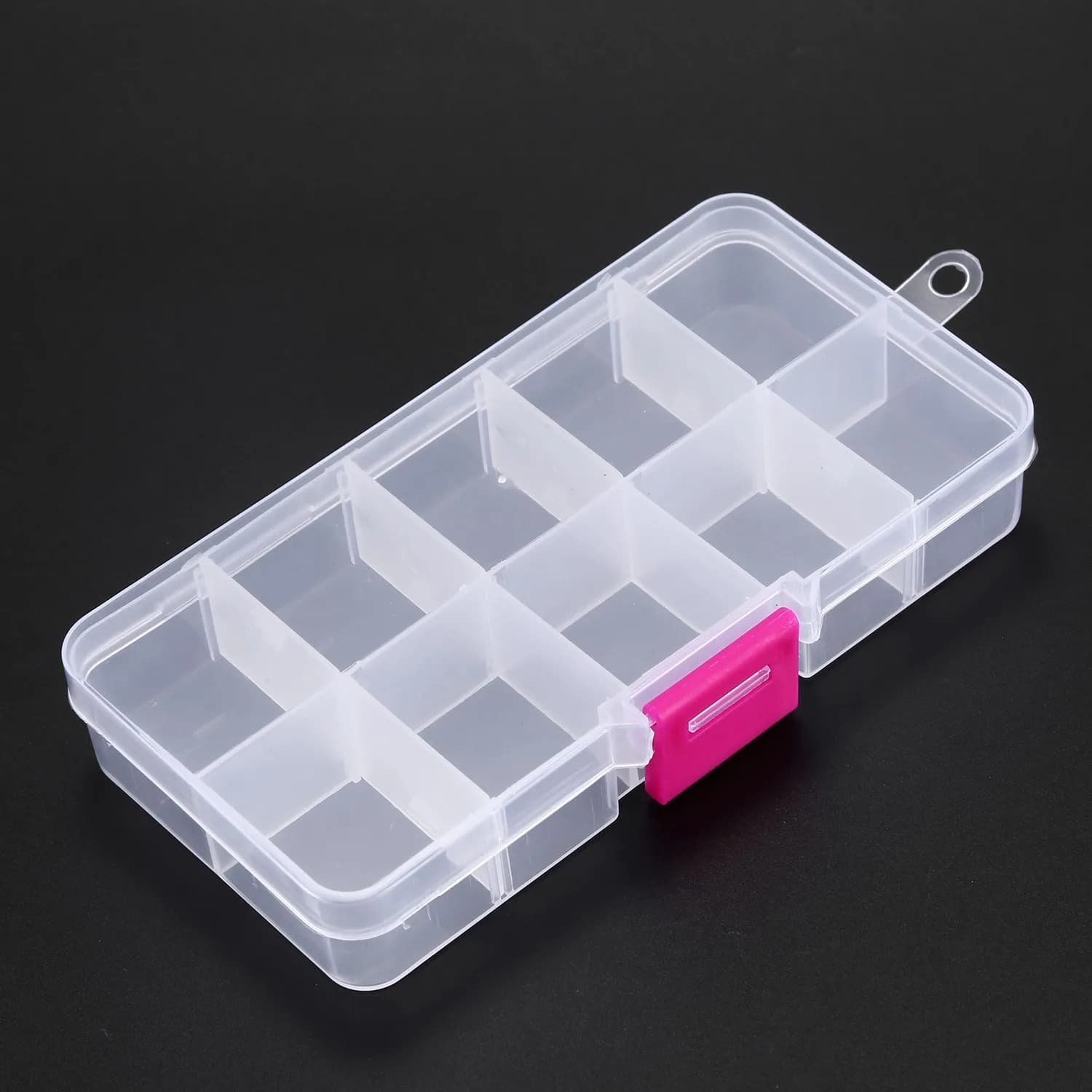 BHBD-3Pcs Scatola di Stoccaggio in Plastica con 10 Scomparti per Componenti Elettronici