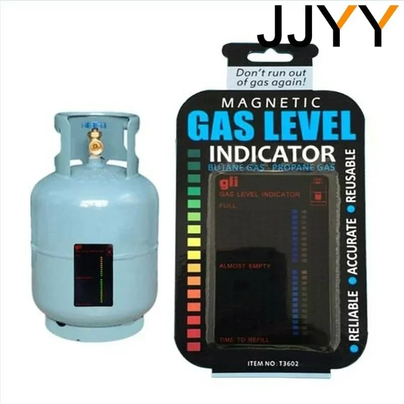 Termometro a Cristalli Liquidi ad Alta Precisione per Monitoraggio Livello Gas in Cucina, con Indicatore Magnetico per Uso Domestico