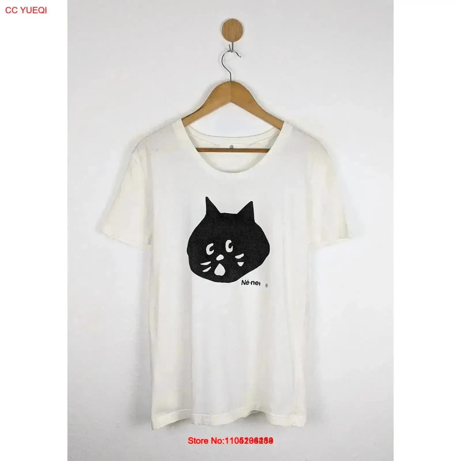 Ne neT T Shirt vintage lavato allungato abiti firmati Top da indossare tutti i giorni Leggermente casual Morbido streetwear Versatile