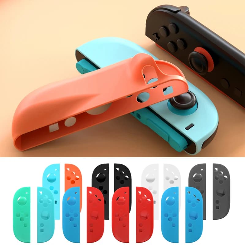 Custodia morbida in silicone Custodia protettiva per impugnatura per Nintendo Switch 2 NS2 Joy-Con Controller Impugnatura Protezione completa della pelle