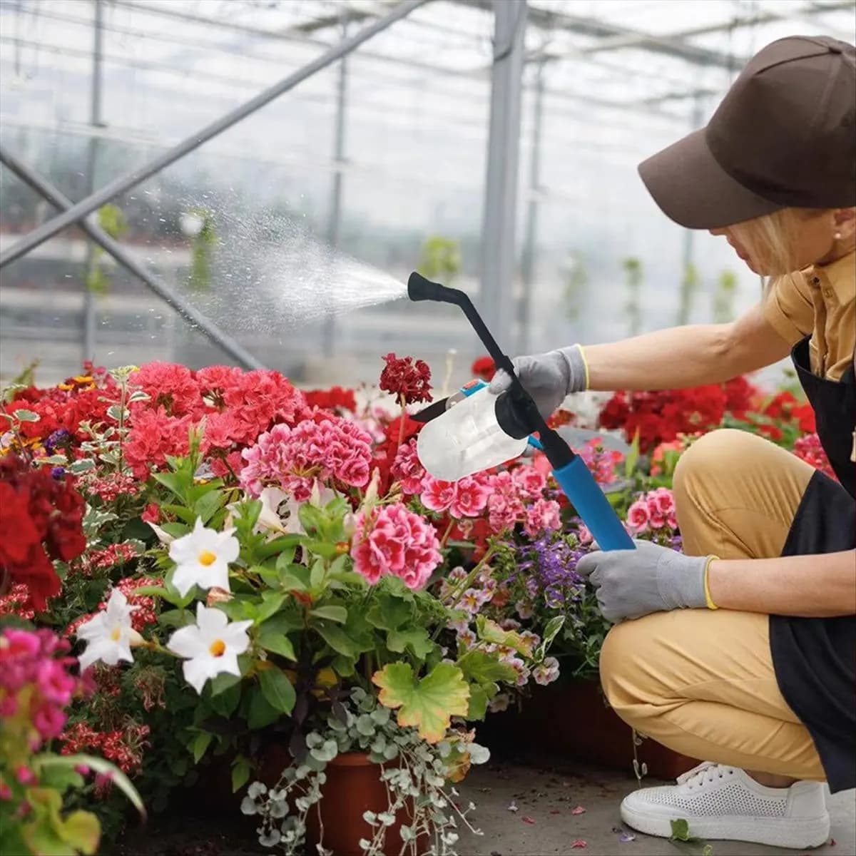 (ABUB) Applicatore di Terra Diatomacea, Spruzzatore per Polvere Vegetale, Spruzzatori Multifunzionali per Terra Diatomacea, Attrezzo da Giardinaggio