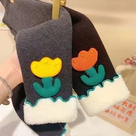 Pantaloni da ragazza Pantaloni Abiti invernali Leggings in pile Bambini Autunno Spessore Un pezzo Abbigliamento esterno Elegante bambino Resistente al freddo Caldo