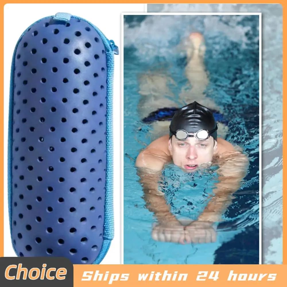 Cushion for Swimwear with Clips and Drainage Holes, Hood with Breathable Hinge and Portable for Men, Women and Children