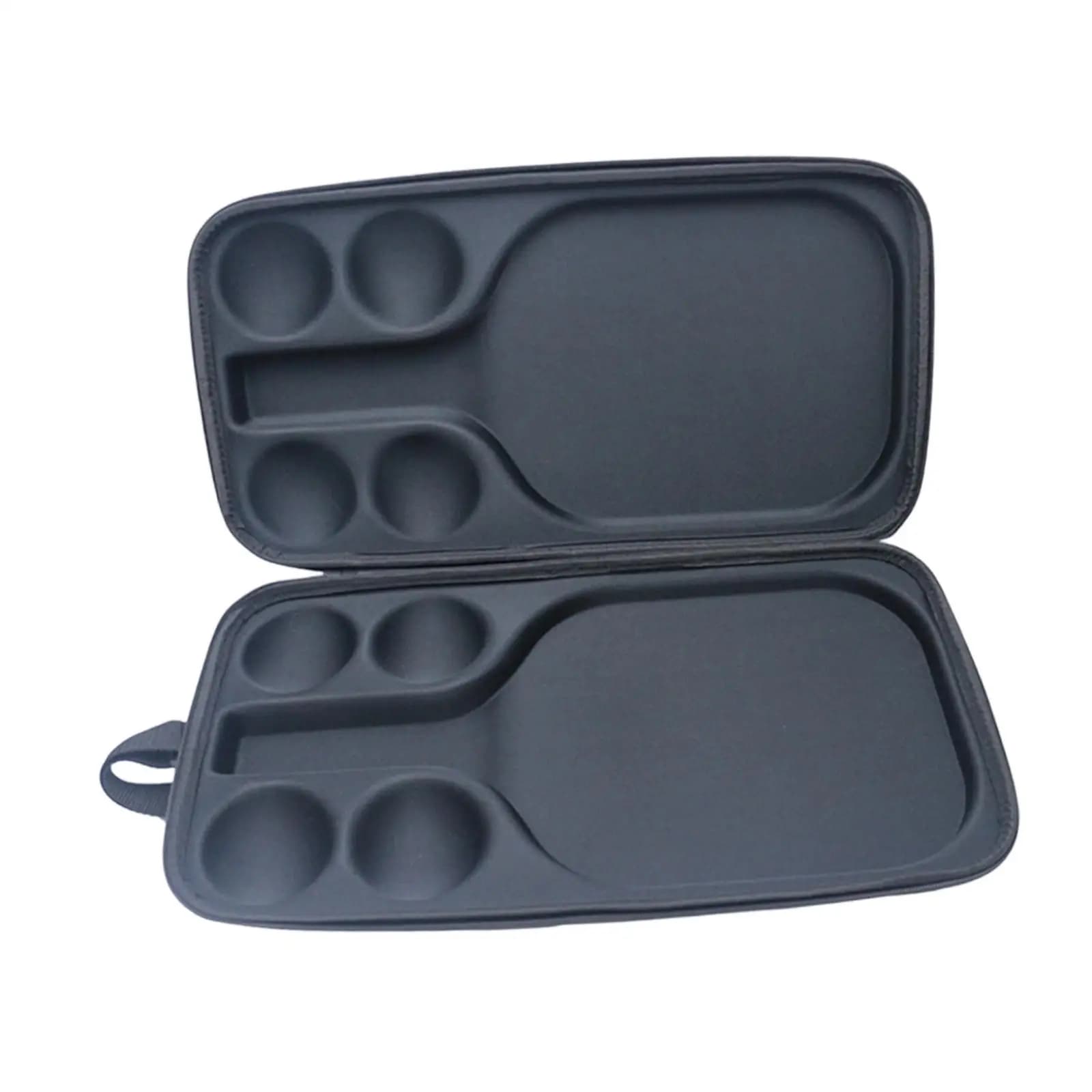 Table Tennis Racket Bag Bag Portable EVA Outdoor Indoor Waterproof Holds 2 Paddles Protector Pouch Storage