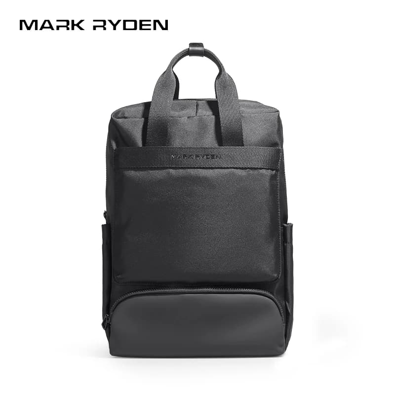 Zaino MARK RYDEN per Uso Quotidiano, in Tessuto Oxford con Tasche Laterali Espandibili e Scomparti Multipli