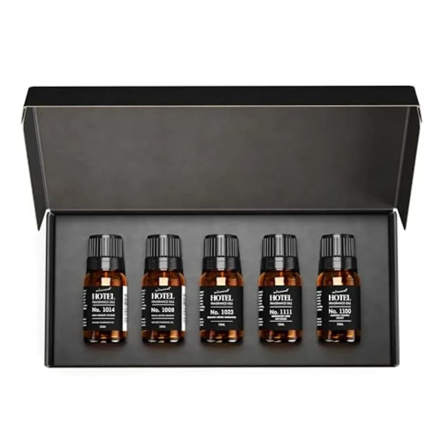 Set Regalo di Oli Profumati AirScent per Hotel - Le Scelte Preferite degli Acquirenti - 10 mL, 0,34 fl oz - Ispirato al Ba