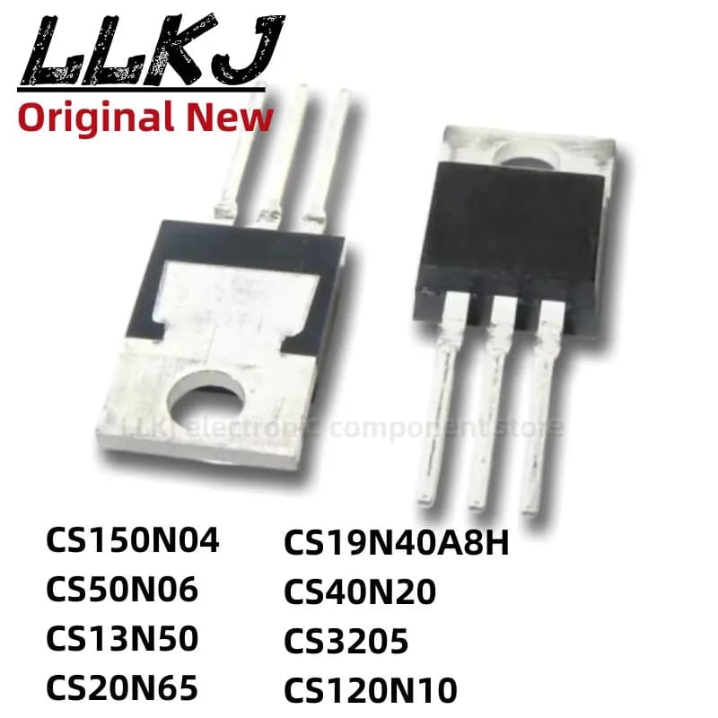 1 pz CS150N04 CS50N06 CS13N50 CS20N65 CS19N40A8H CS40N20 CS3205 CS120N10 TO-220 MOS FET