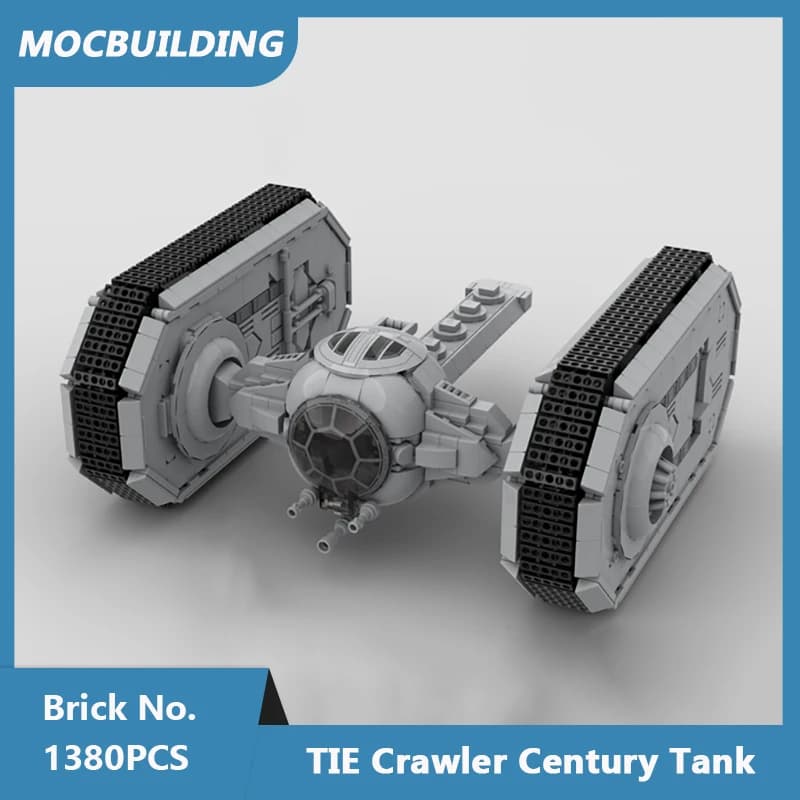 MOC Building Blocks TIE Crawler Century Modello di carro armato FAI DA TE Assemblare Collezione di mattoni Display Giocattoli educativi di Natale Regali 1380PCS