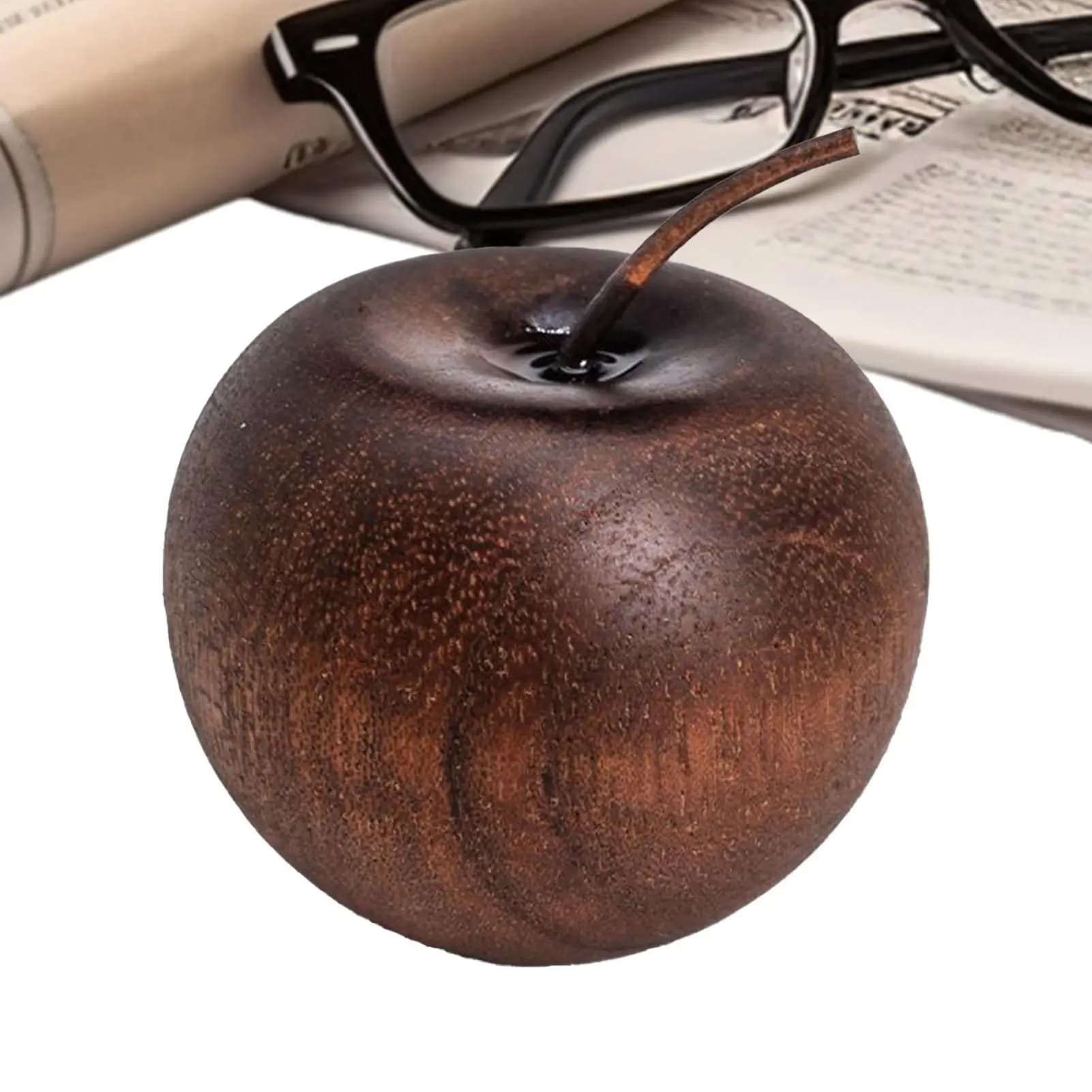 Diffusore di aromi in legno a forma di frutta, ornamento profumato, decorazione per la casa, accessori per fragranze, per uffici rustici creativi, bagno