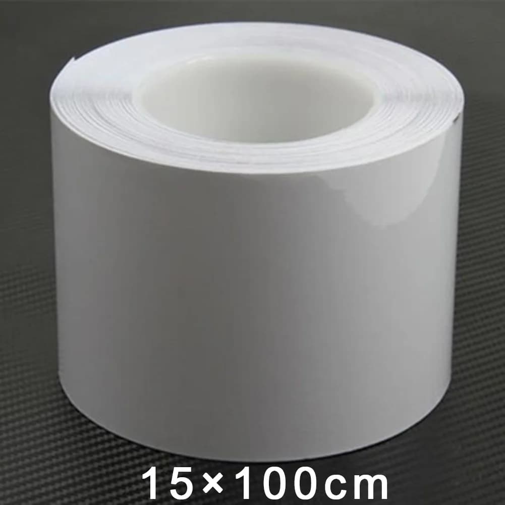 1 Pezzo di Nastro Adesivo Trasparente per Telaio Bici 15x100cm, Pellicola Protettiva Invisibile Antigraffio per Decorazione Ciclismo