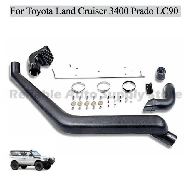 Suitable for Toyota Land Cruiser 3400 Prado LC90 Kit for water guado Kit for off-road mouthpiece with air intake tube, motor protection