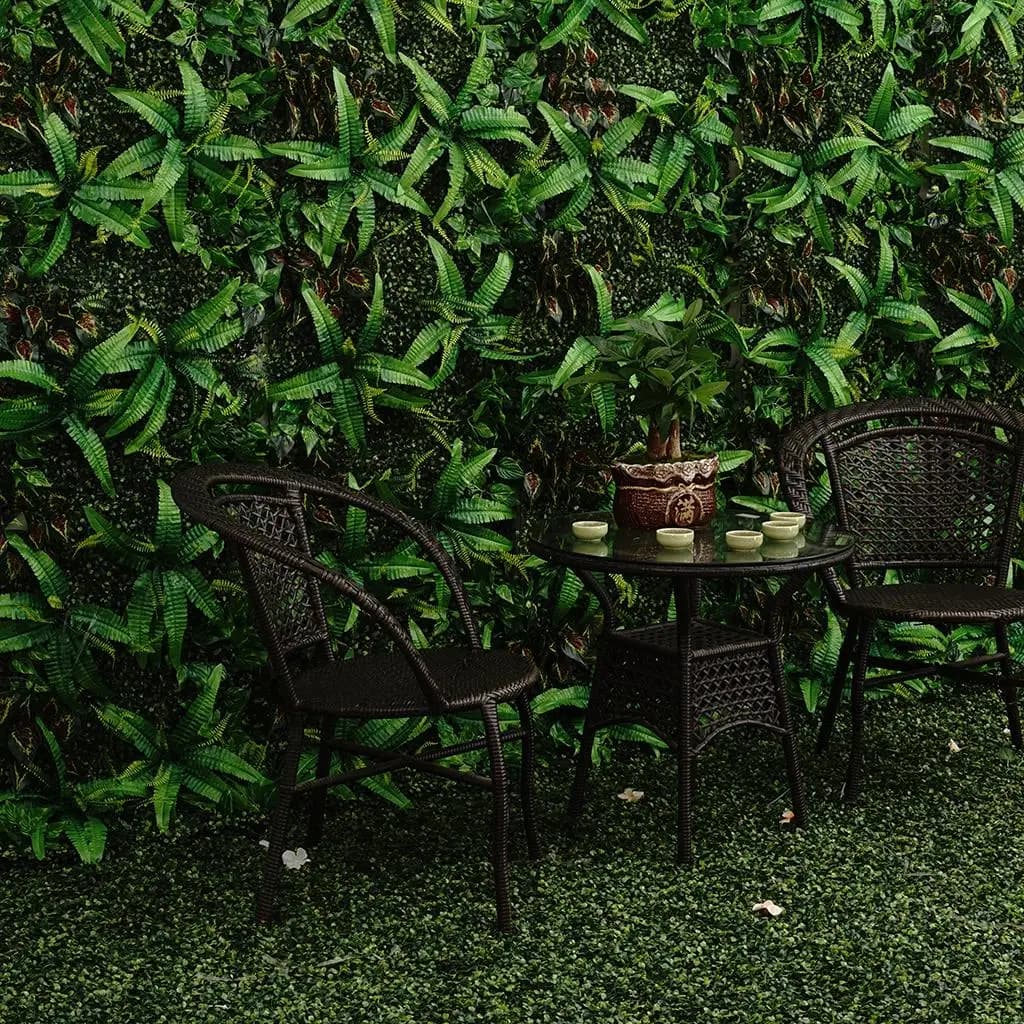 Artificial Topiary Hedge Plant Privacy Greenery Panels Suitable for Both Outdoor or Indoor, Artificial Flower