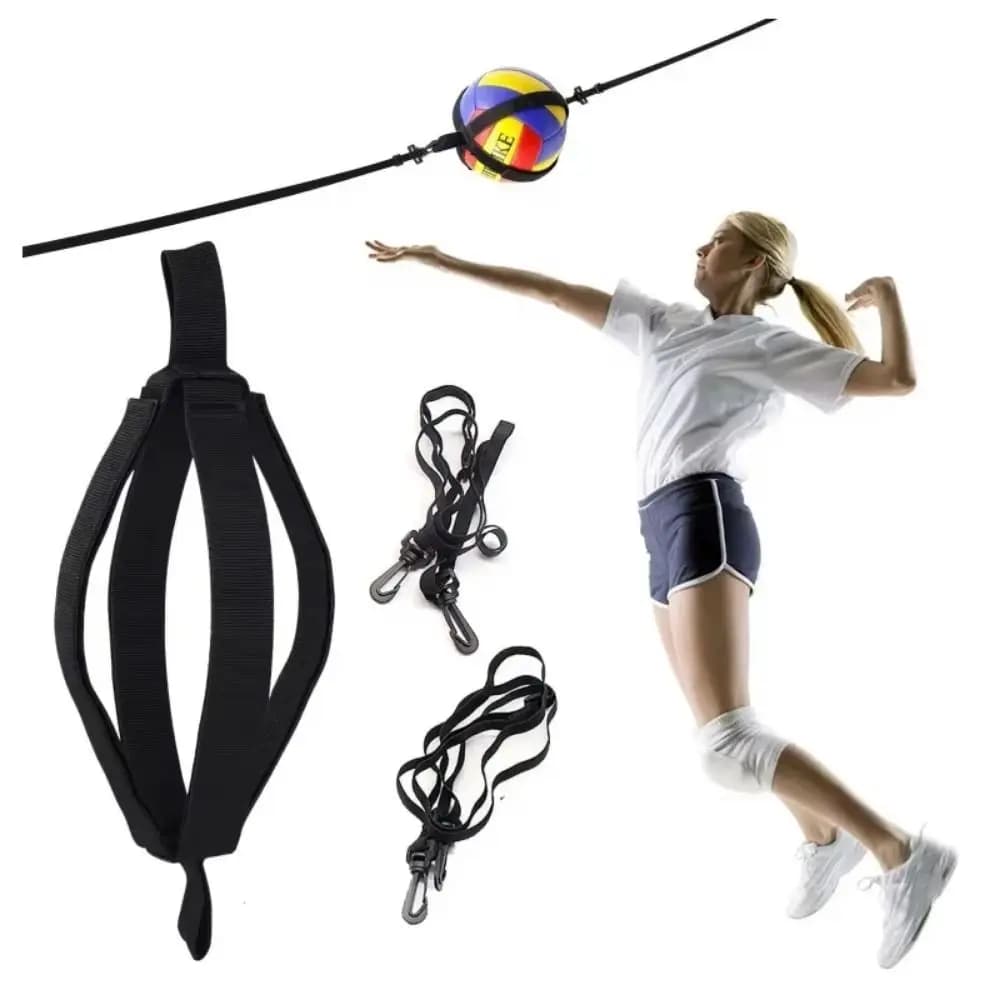 Elastic Volleyball Spike Trainer Flexible Adjustable Volleyball Practice Trainer Wear-resistant Lightweight