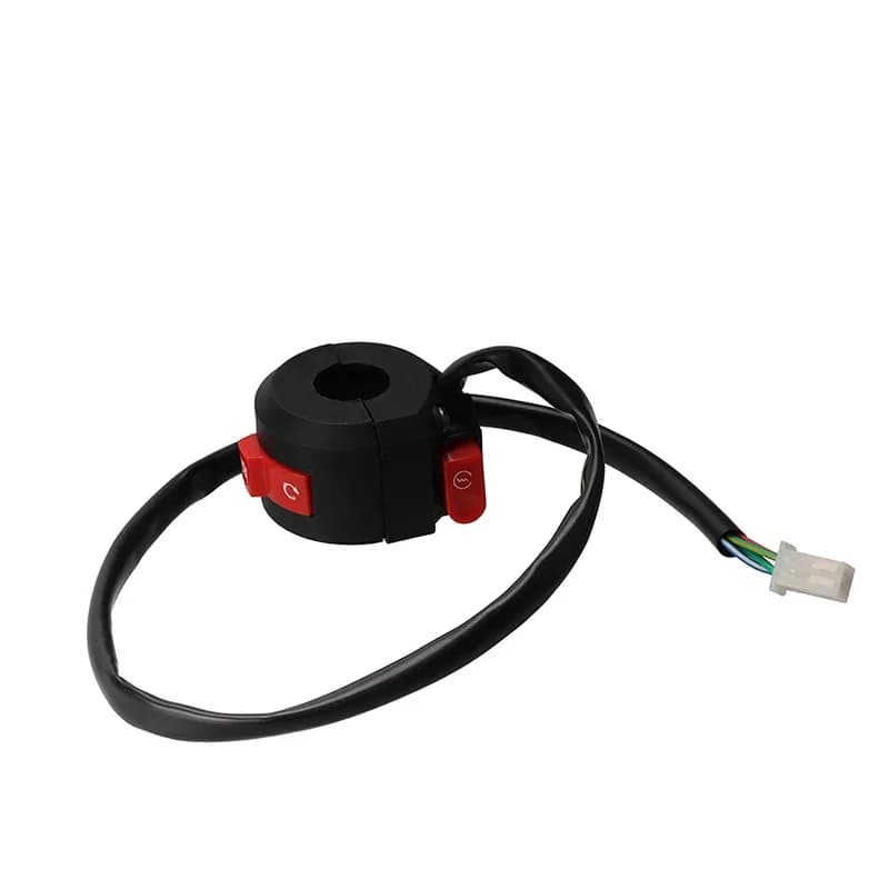 2 Function Light Electric Starter Switch for KAWASAKI Dirt Bike 50cc 70cc 90cc 110cc 125cc ATV Quad Buggy Go Kart Part of Motorcycle