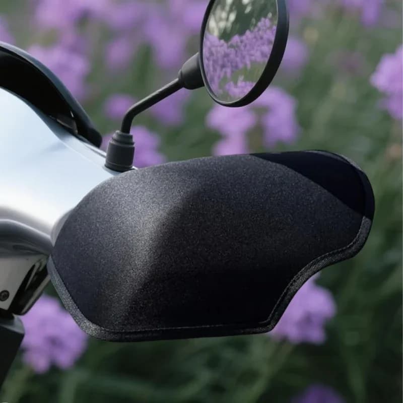 Manicotti per Manubrio Moto, Protezione Antivento e Solare, Guanti Parasole per Moto