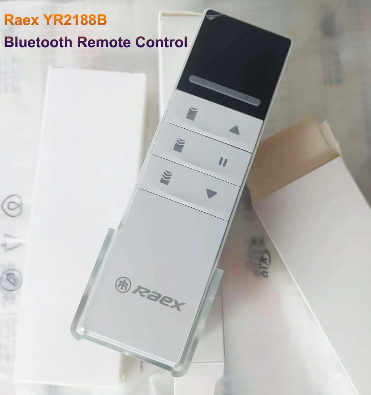 Trasmettitore schermo LCD motore tenda telecomando Raex YR2188B doppio canale YR2118B 6 canali YR2119-20 20 canali 433,92 MHz