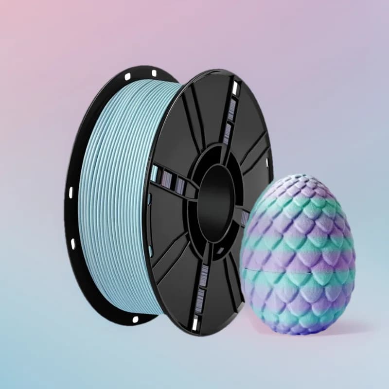 1kg 3D Filament PLA Color Rainbow Macaron Grading Multi-Color Silk Consistency Consumption Materials FDM 1.75 mm