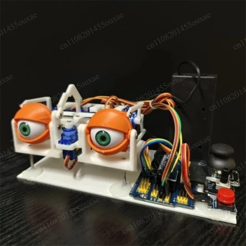 Programmable Biomimetic Bionic Eye Module Mechanical Simulation Eye Robot Part DIY Programming Kit Compatible For Arduino