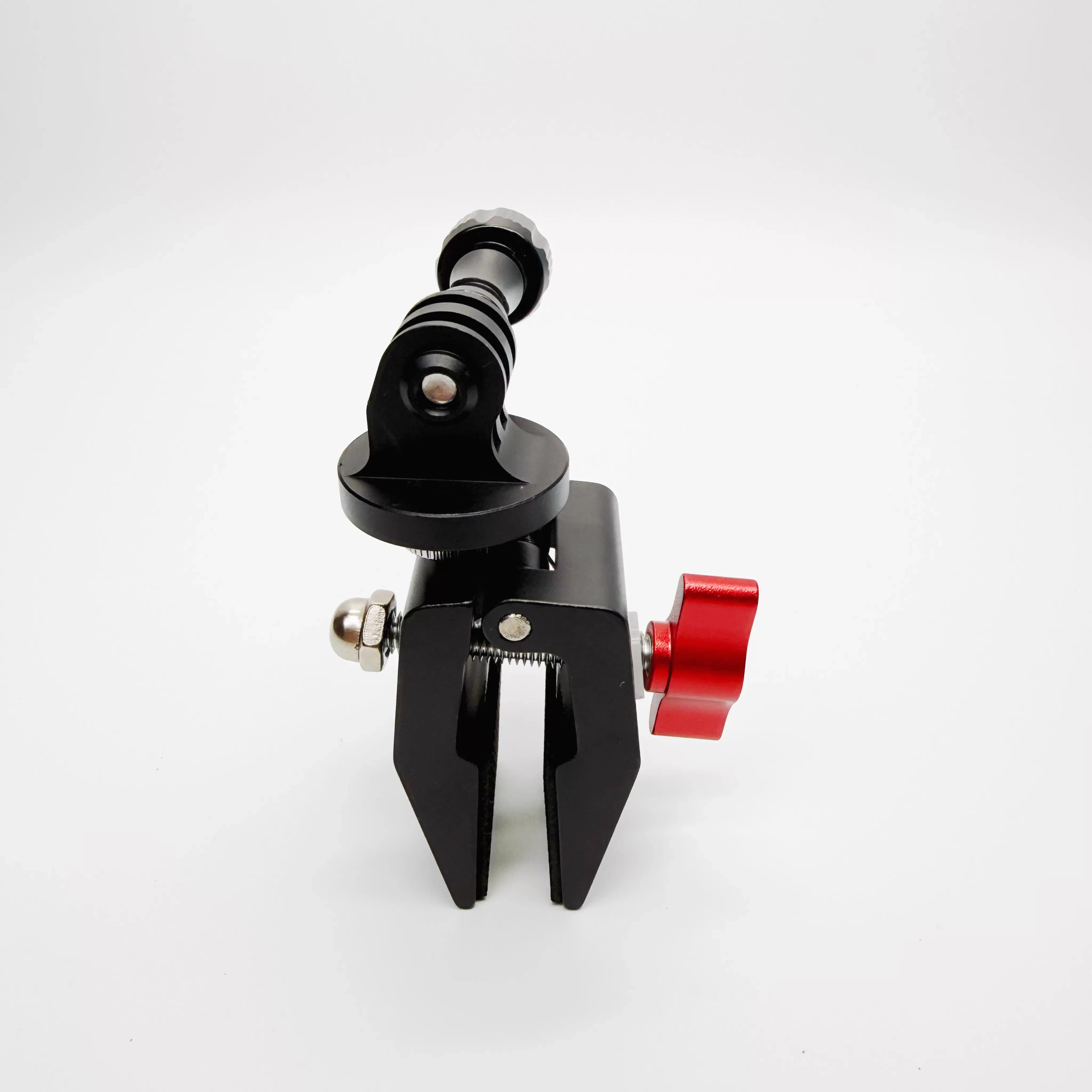 Deflettore Vento per Moto in Lega di Alluminio 360 ° Supporto per Action Camera Compatibile con DJI GoPro, Morsetto per Ciclismo
