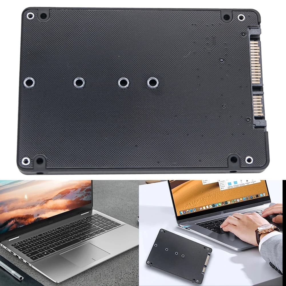 Adattatore convertitore M.2 NGFF SSD a SATA3 per disco rigido esterno, scheda adattatore dual-use M.2 NGFF a SATA3.0 per PC