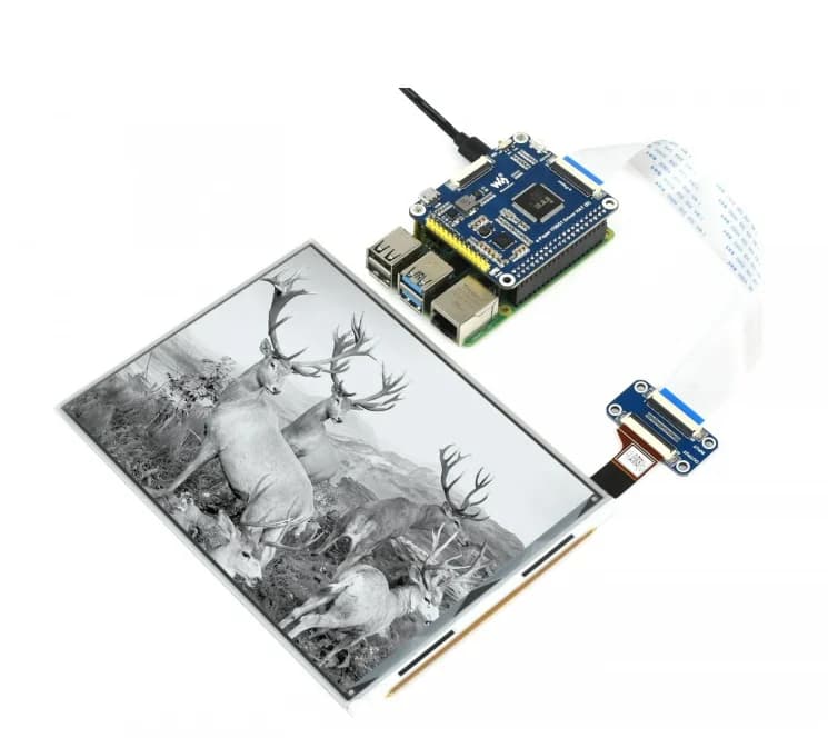 Waveshare e-Paper hat from 7.8 inch, 1872x1404, E-Ink display for Raspberry Pi