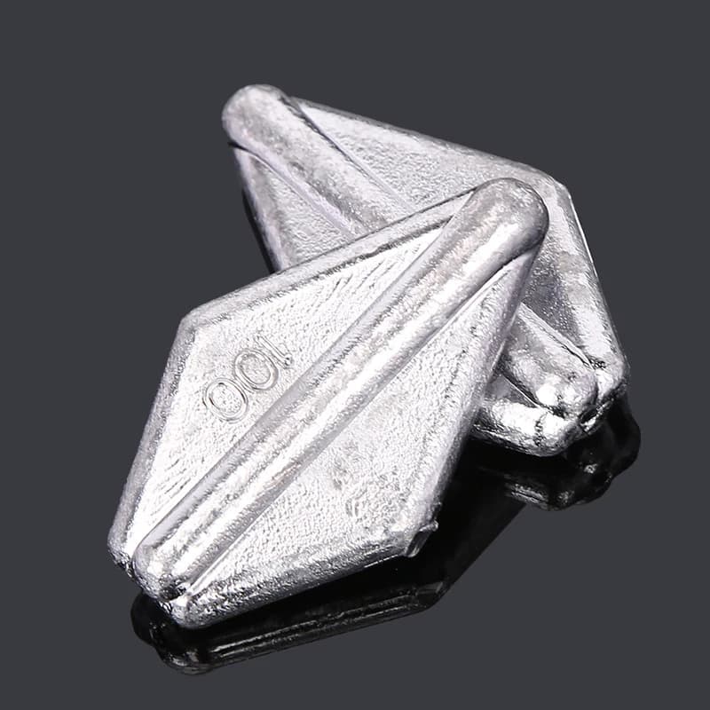 Piombi da Pesca 40g/50g/60g/80g/100g/120g/150g/200g, Pesi in Piombo Cavi con Tubi in Plastica, Accessori per la Pesca