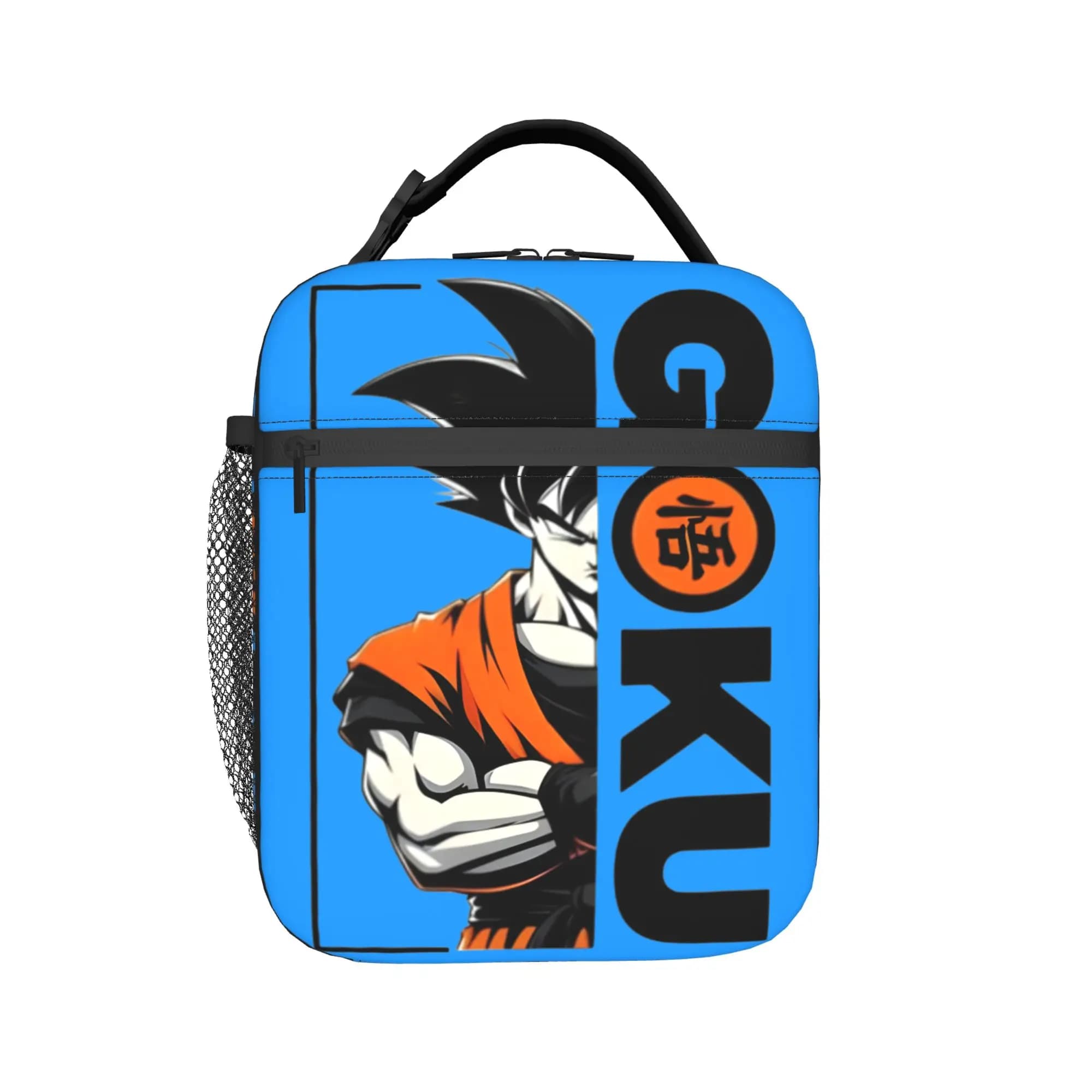 Borsa Termica Personalizzata DBZ Dragon Ball Goku per Uomini e Donne, Contenitore Isolato per Pranzo per Adulti e Ufficio