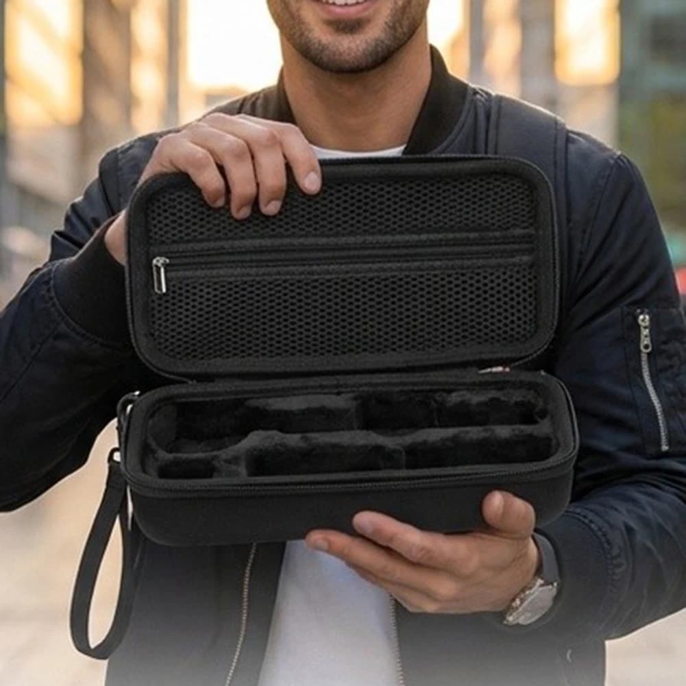 Portable Storage Bag For DJI Pocket 4Pro All-Purpose EVA Hard Shell Protective Tote For Action Camera Photography Accessories