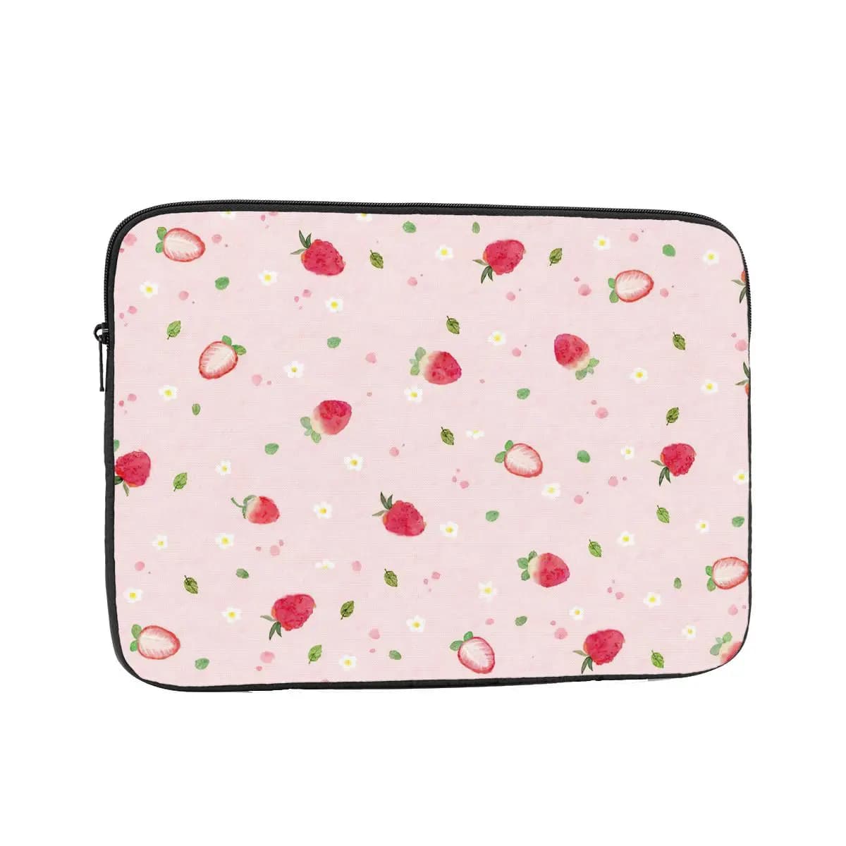 Custodia protettiva per custodia per notebook per laptop Custodia per computer carina fragola rosa 12 13 15 17 pollici Custodia antiurto